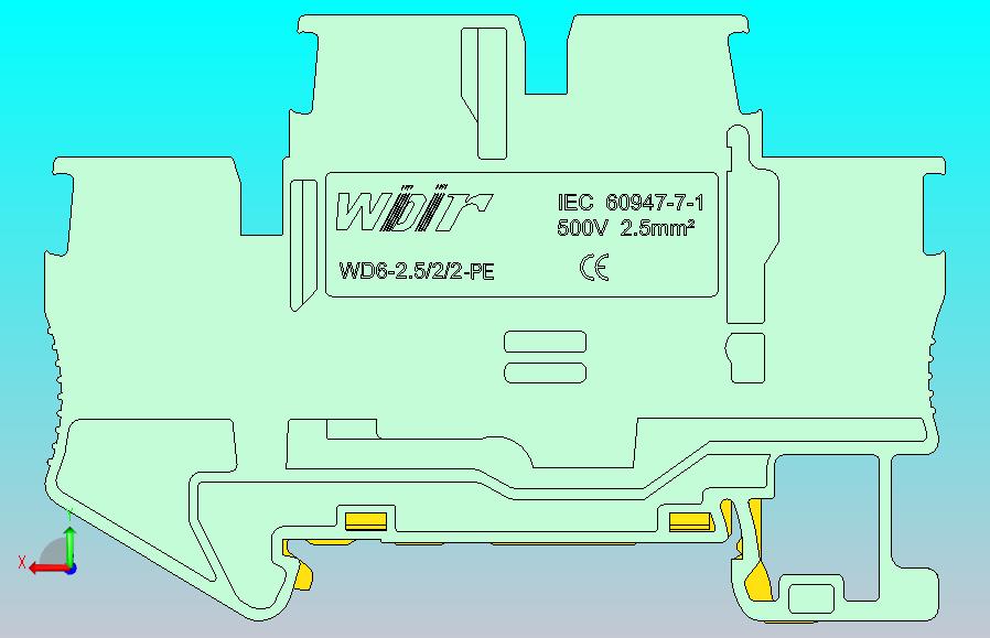 电器通用端子台ZIW92-2.5C