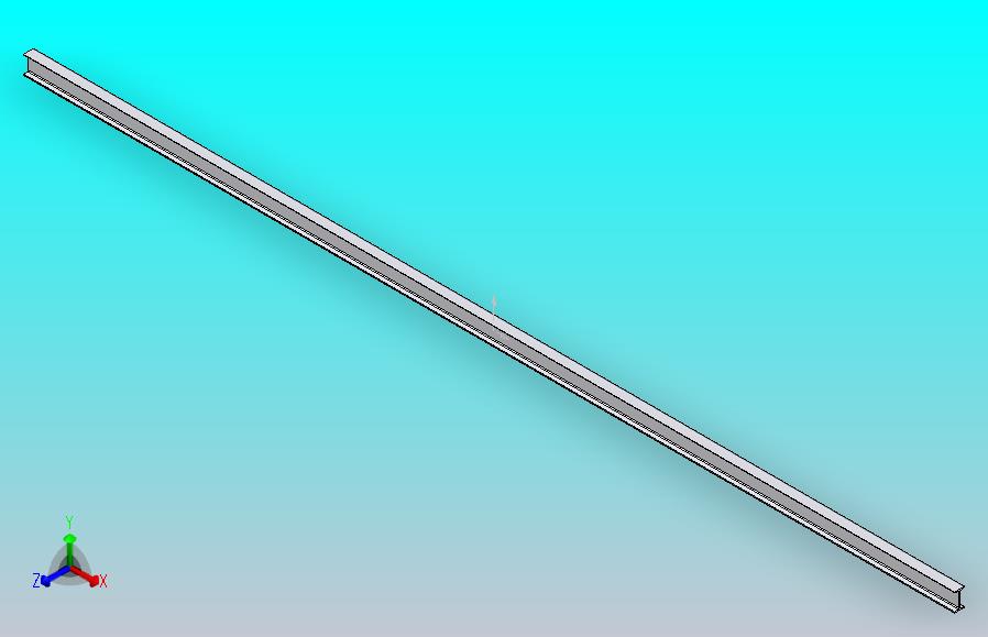 16#热轧工字钢8.2m.SLDPRT