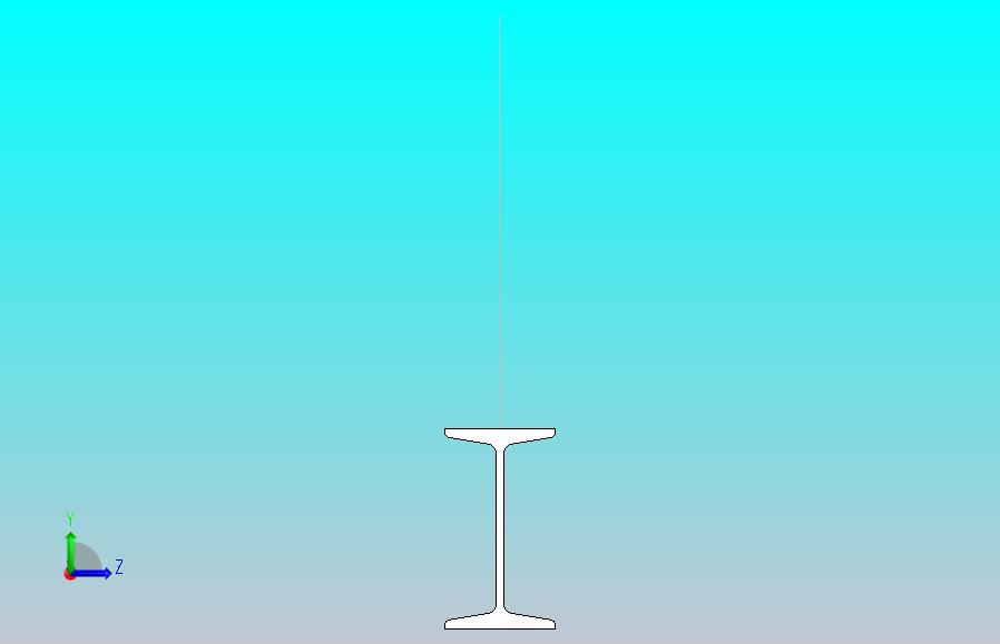 16#热轧工字钢12m.SLDPRT