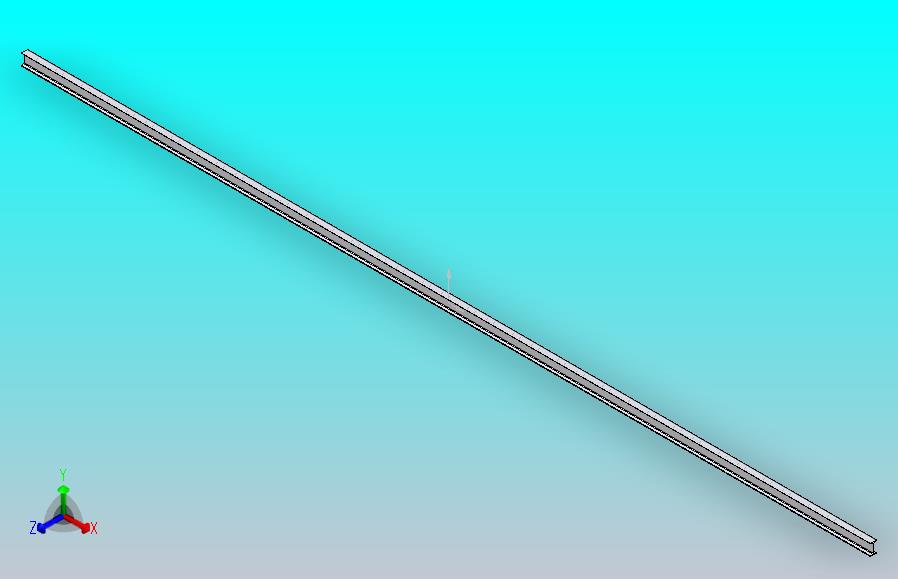 16#热轧工字钢12m.SLDPRT
