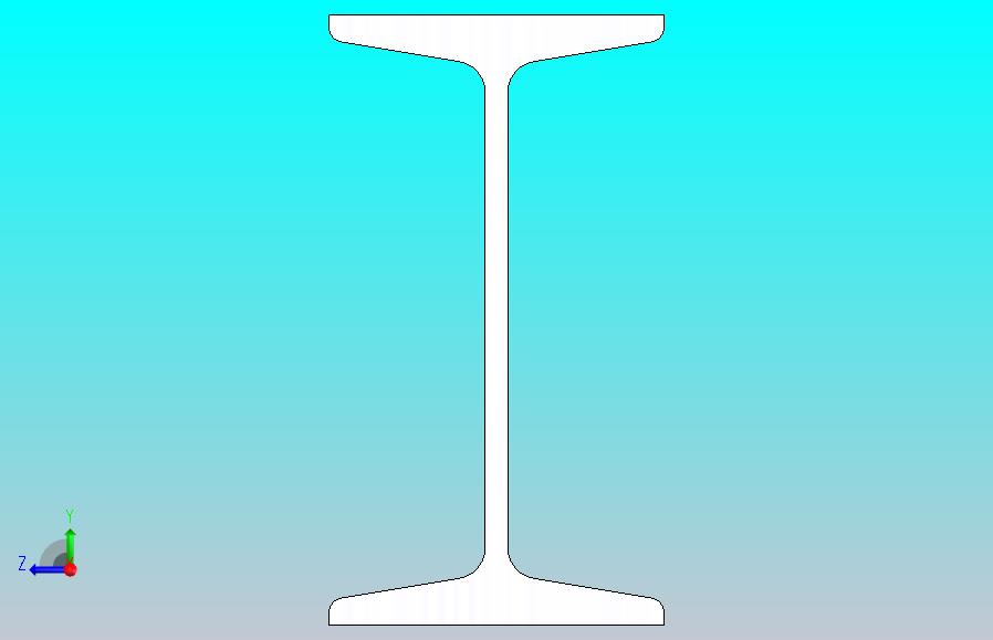 16#热轧工字钢1m.SLDPRT