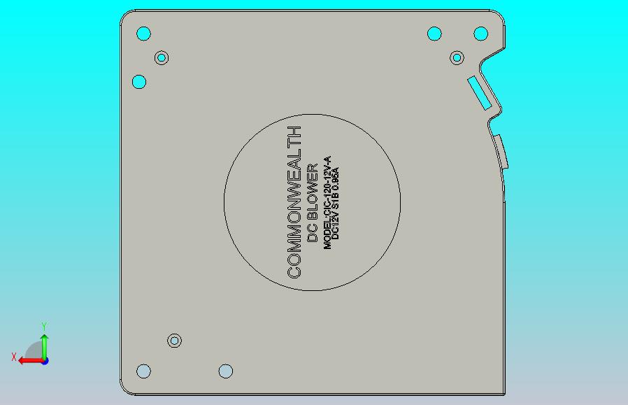 贯流风扇CIC-120-12V-A