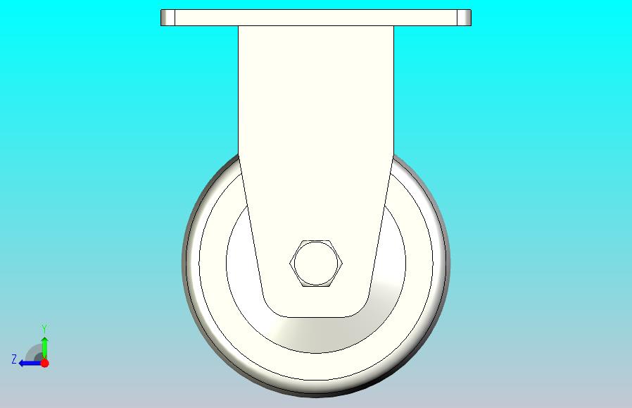脚轮CEK01-D100-P