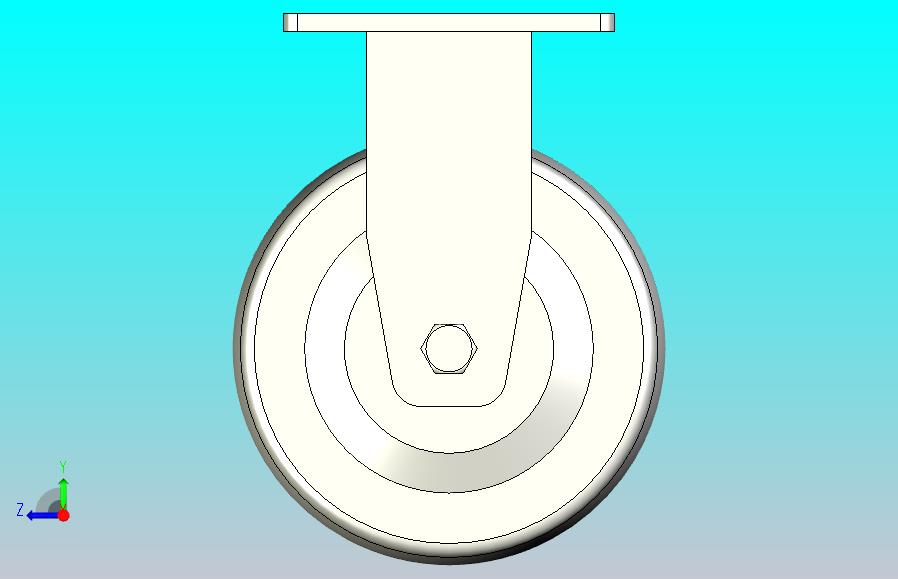 脚轮CEK01-D150-P