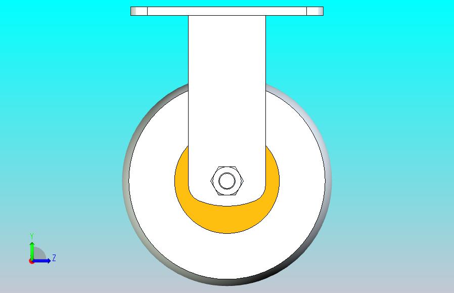 脚轮CEM01-D125-U