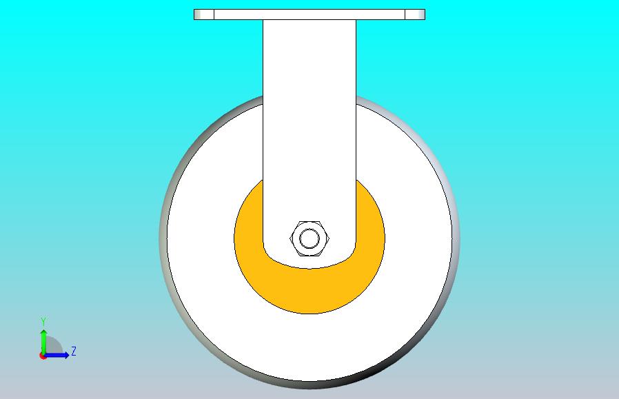 脚轮CEM01-D150-U
