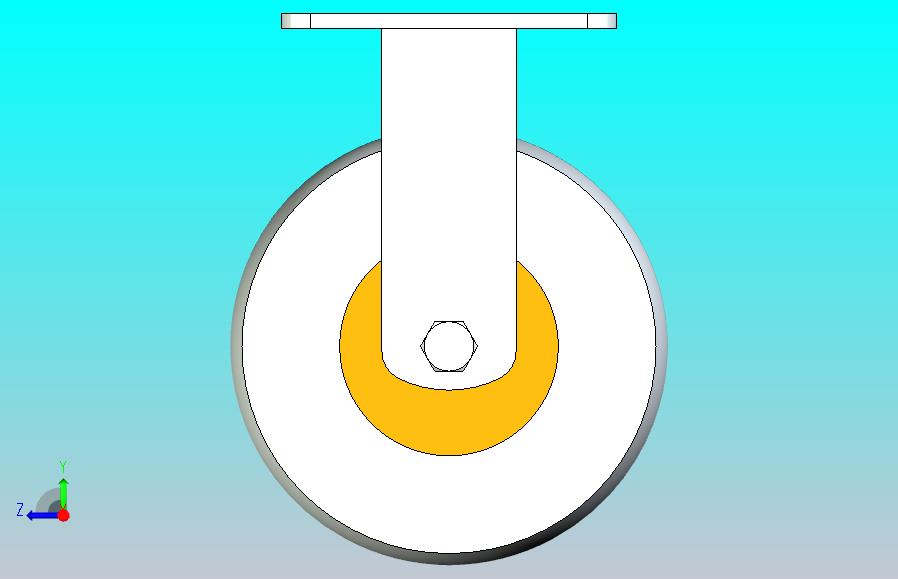 脚轮CEM01-D150-U