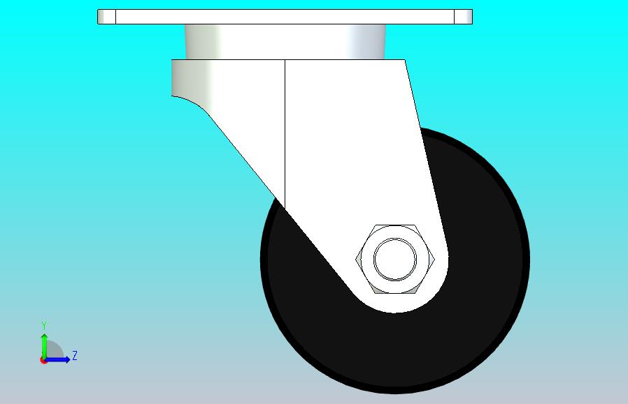 脚轮CFN01-D75-UQ