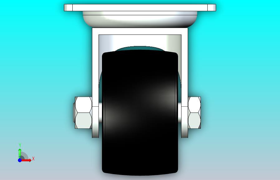 脚轮CFQ01-D75-NM