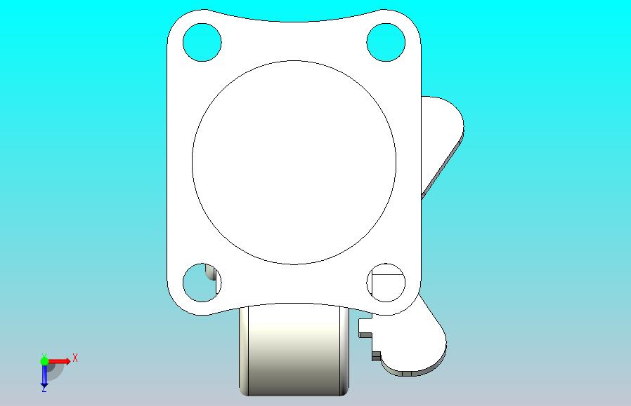 脚轮CKD02-D65-NA