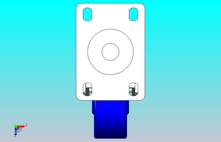 脚轮CKP11-D100-US