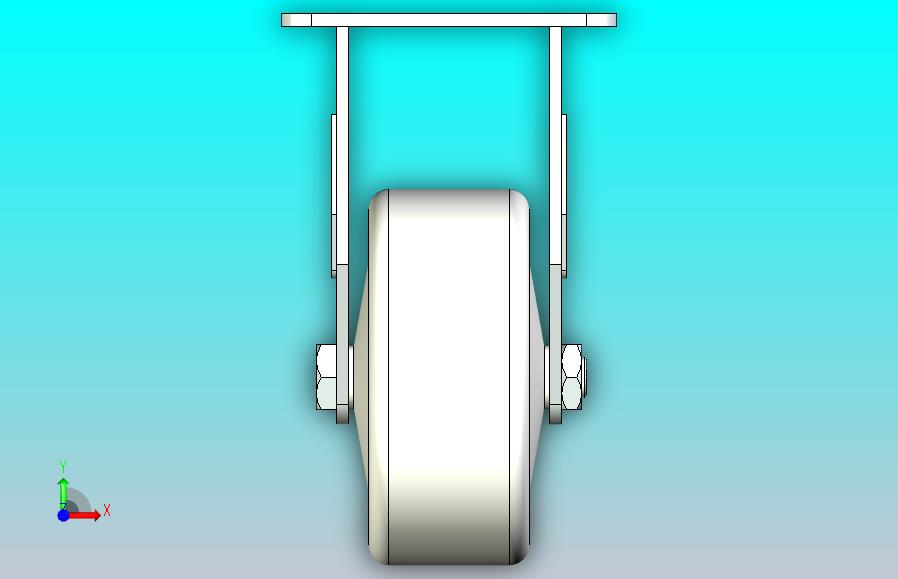 脚轮CKQ01-D75-PB