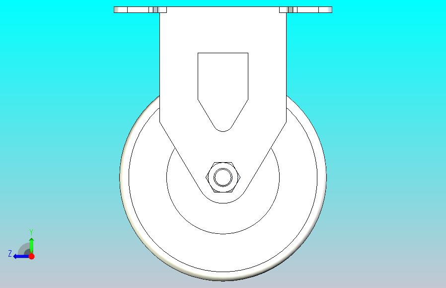 脚轮CKQ01-D90-PB