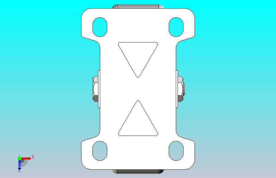 脚轮CKQ01-D100-PB