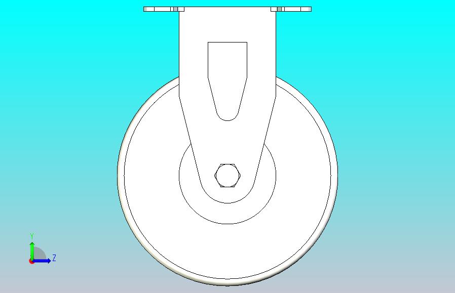脚轮CKQ01-D125-PB