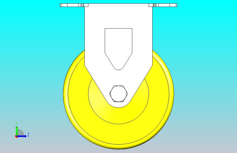 脚轮CKQ31-D90-UB