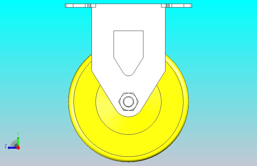 脚轮CKQ31-D90-UB