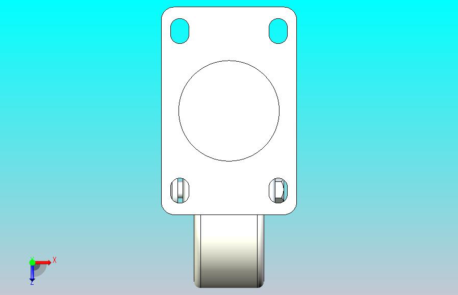 脚轮CKR01-D90-PB