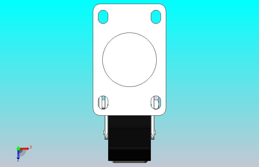 脚轮CKR02-D100-PB