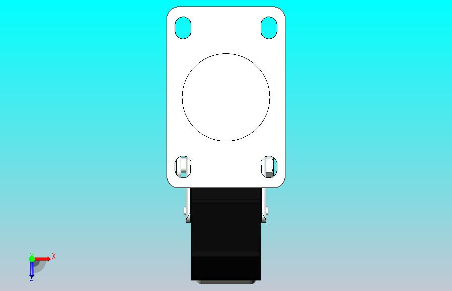 脚轮CKR02-D125-PB