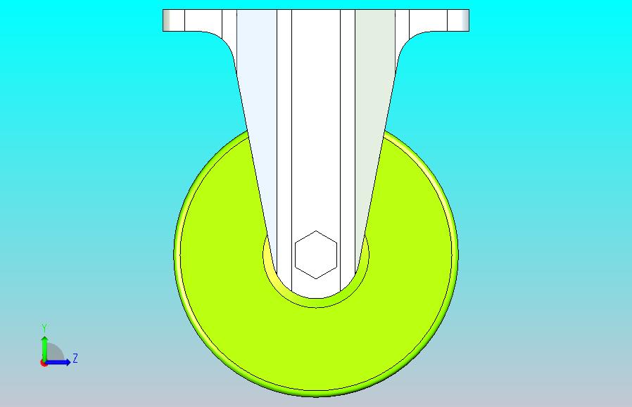 脚轮CLB01-D130-UC