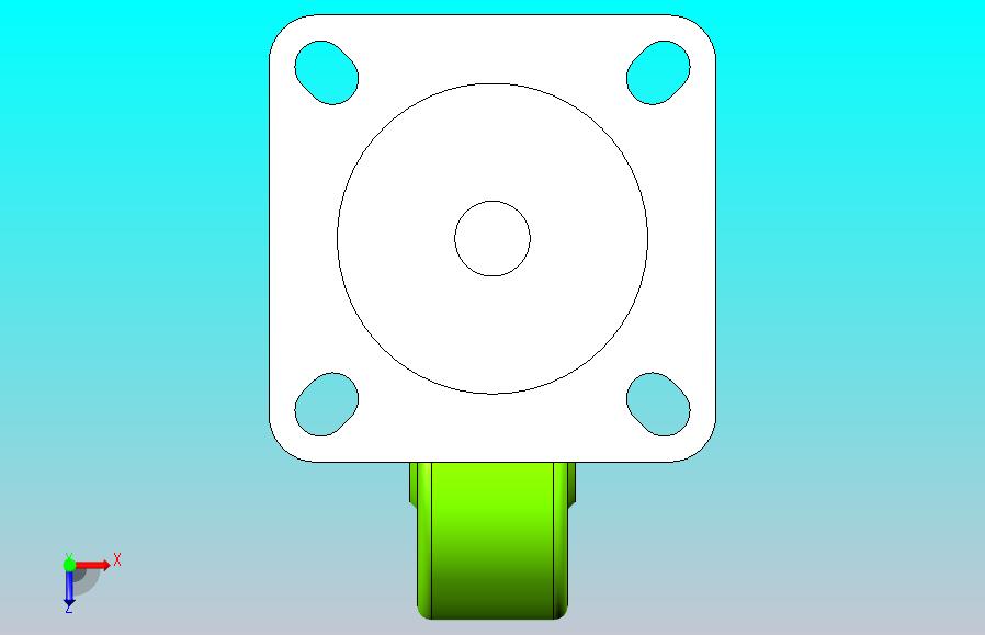 脚轮CLC01-D100-UC