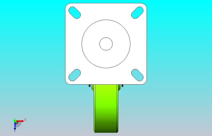 脚轮CLC01-D200-UC
