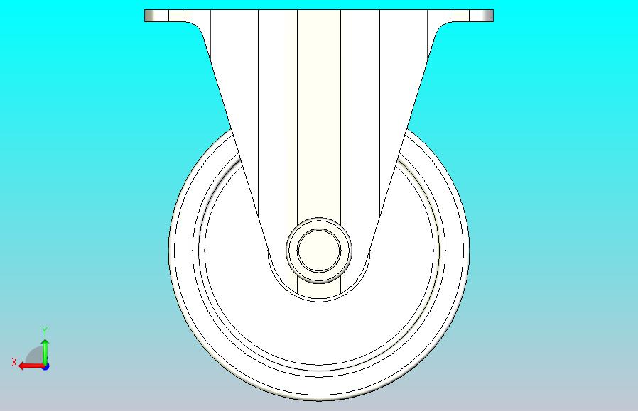 脚轮J-CPA01-D50-NA