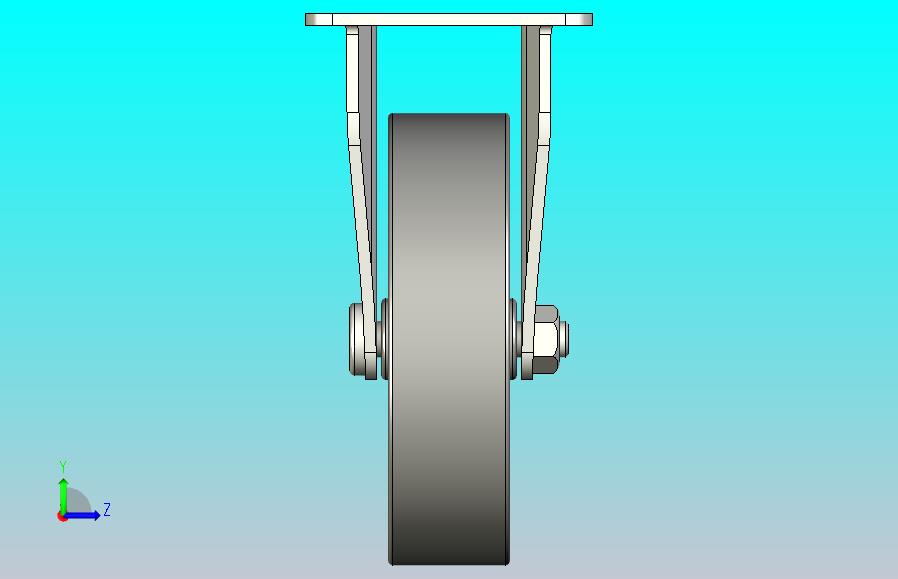 脚轮J-CPA11-D100-SA
