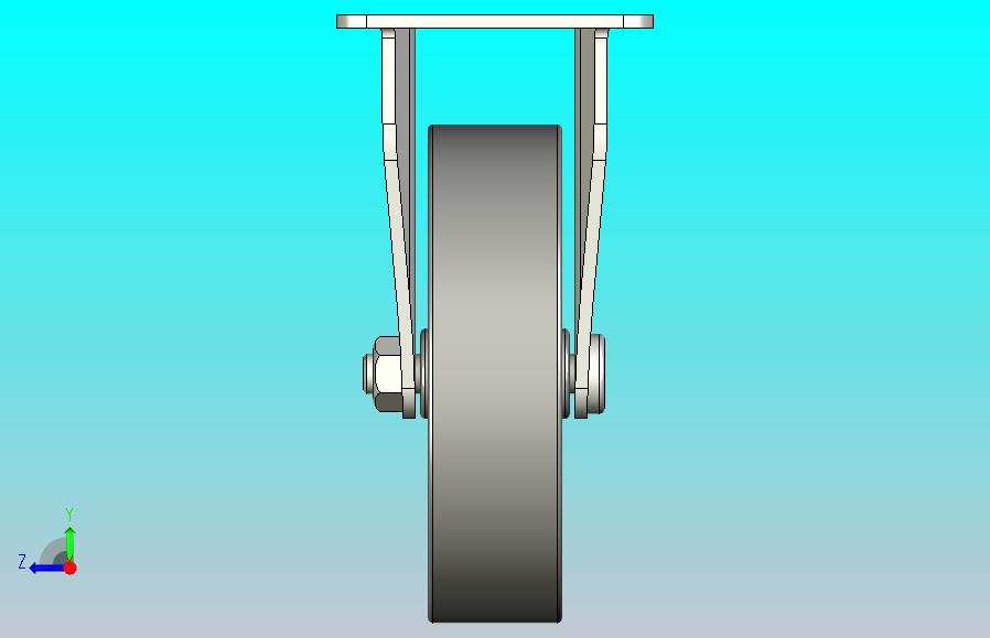脚轮J-CPA11-D100-SA