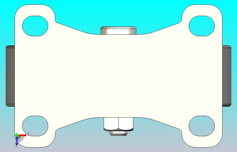脚轮J-CPA11-D100-SA