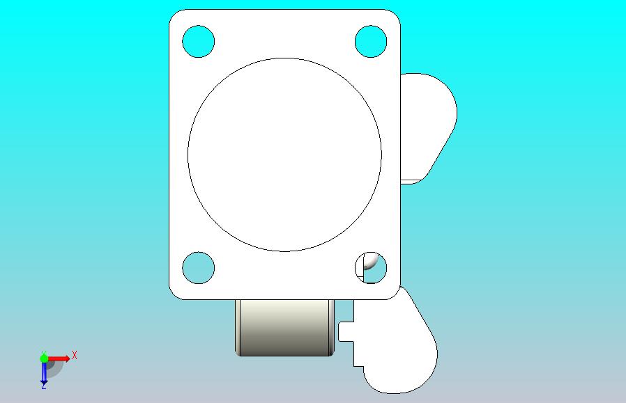 脚轮J-CPB02-D50-NA