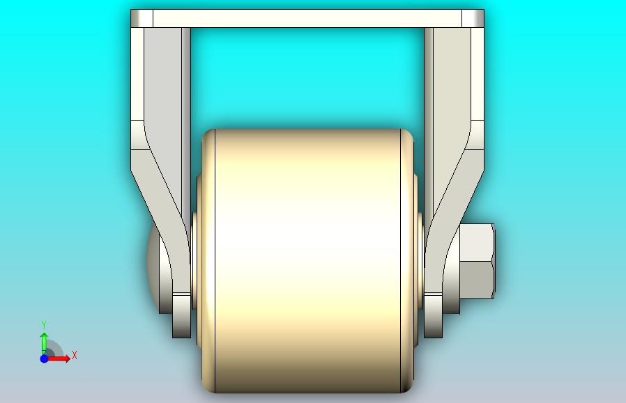 脚轮J-CRA21-D60-UL