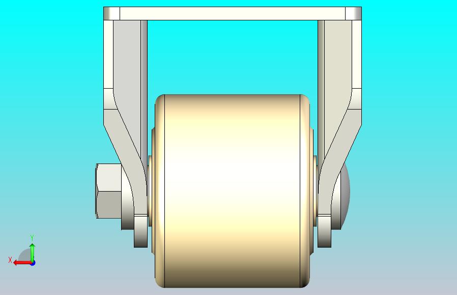 脚轮J-CRA21-D60-UL