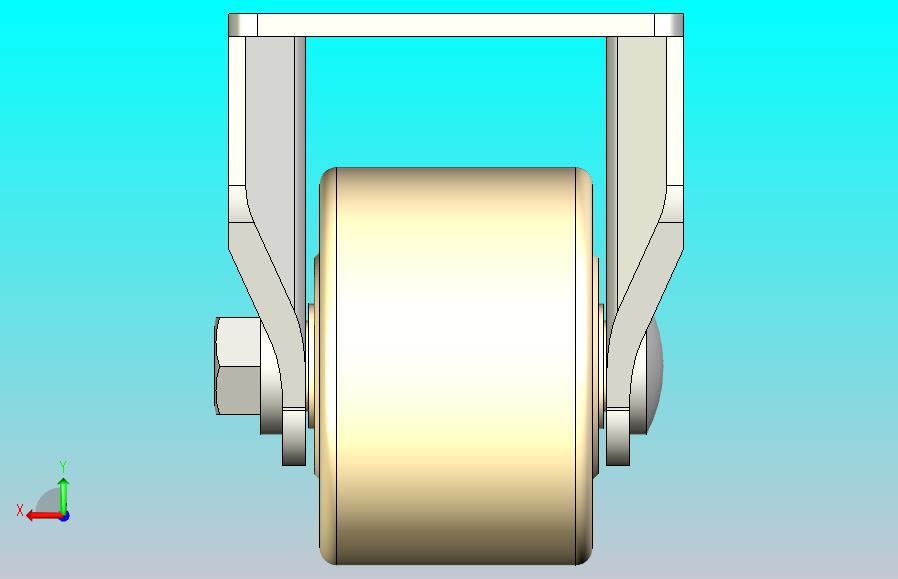 脚轮J-CRA21-D70-UL