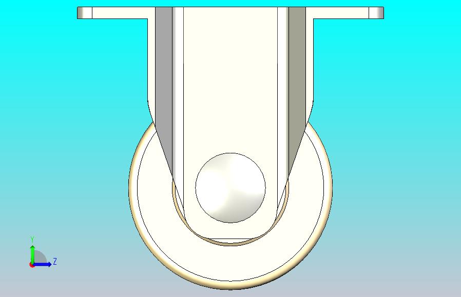脚轮J-CRA21-D70-UL