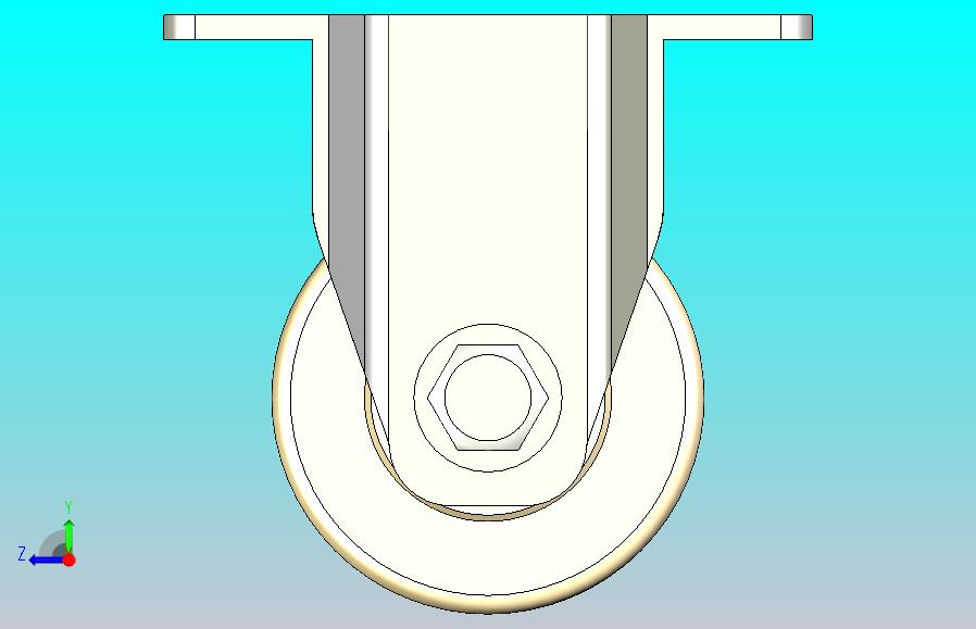 脚轮J-CRA21-D70-UL