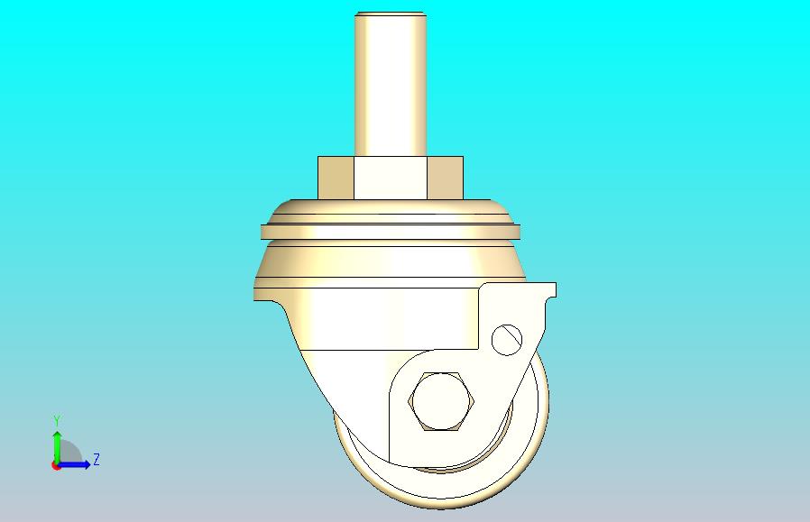 脚轮J-CRC01-D60-UL