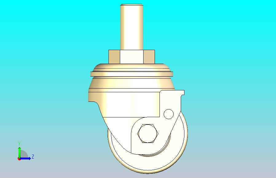 脚轮J-CRC01-D70-UL