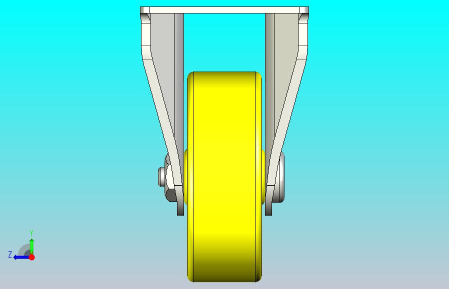 脚轮J-CTA01-D65-RD