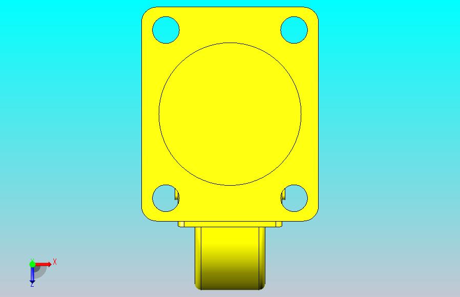 脚轮J-CTB01-D65-RD