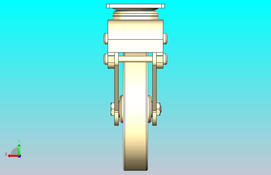 脚轮J-CVA01-D200-UL-65