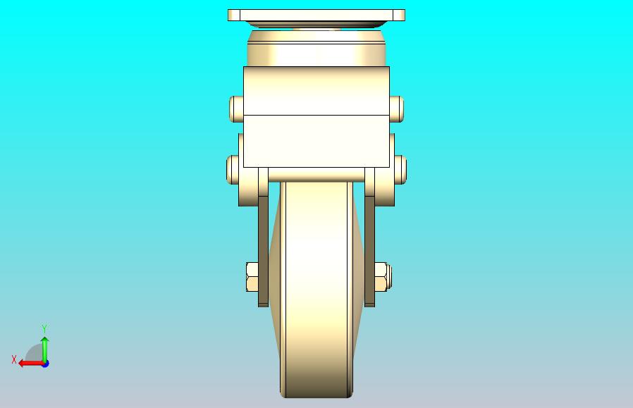 脚轮J-CVB01-D100-UL-65