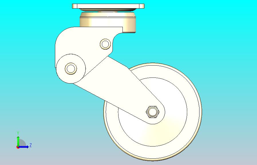 脚轮J-CVB01-D100-UL-65