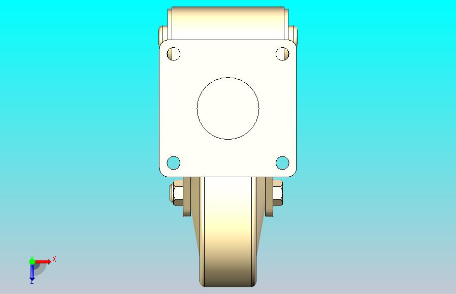 脚轮J-CVB01-D100-UL-65
