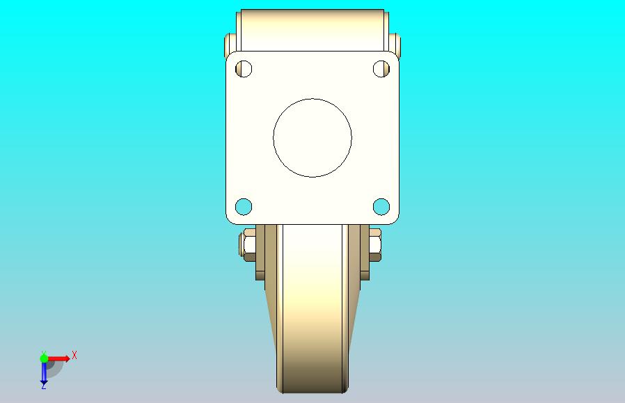 脚轮J-CVB01-D125-UL-65