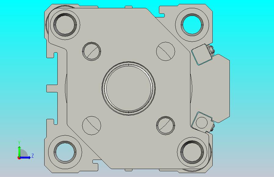 薄型导杆气缸 亚德客 TACQ32X30S_0_+_CS1-G-2_载具回流线