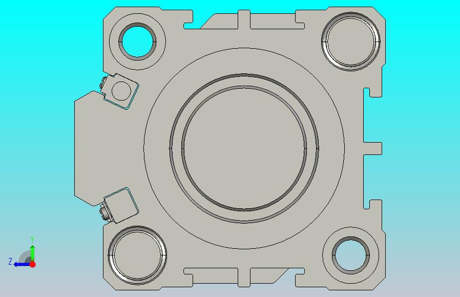 薄型导杆气缸 亚德客 TACQ32X30S_0_+_CS1-G-2_载具回流线