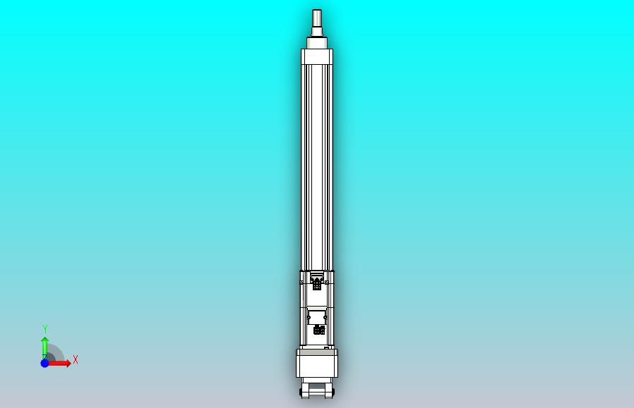 轻载电动缸TPA-ESR40-1210C-L350-MR-CB-W-P40-C3