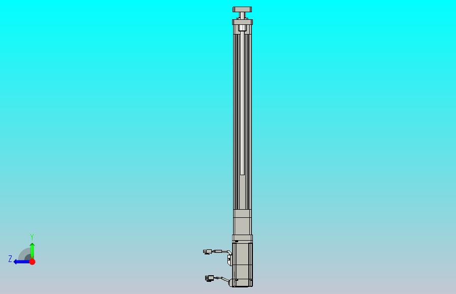 轻载电动缸TPA-ESR40-1210C-L400-M-QDX-W-P40-C3